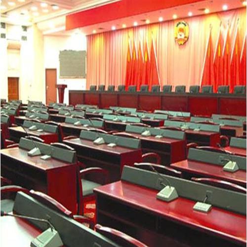 部隊(duì)會(huì)議廳(數(shù)字嵌入式表決、簽到、討論、視像跟蹤會(huì)議系統(tǒng)）